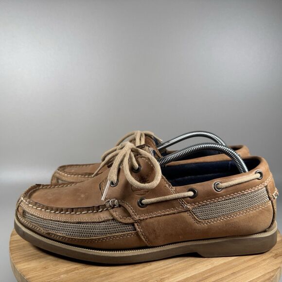 Timberland‎ Men's Sz 10.5 M Brown Loafers Boat Slip On Shoes - Picture 3 of 8